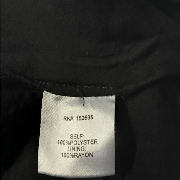 Slate & Willow Classic Plaid Tweed Blazer Womens Small Black Cropped Jacket - Picture 9 of 11